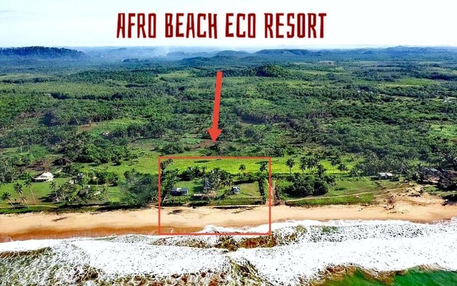 Afro Beach Eco Resort Butre Exteriér fotografie